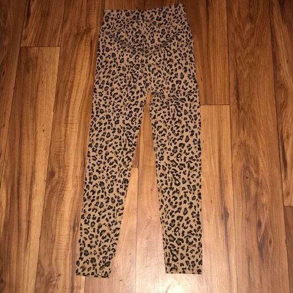 Women's J. Crew Leopard Animal Print Leggings - Picture 7 of 10